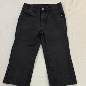 Calvin Klein Jeans - Kids 2T Black Denim Pants
